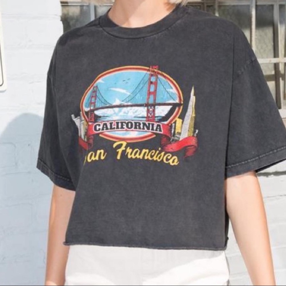 brandy melville crop top